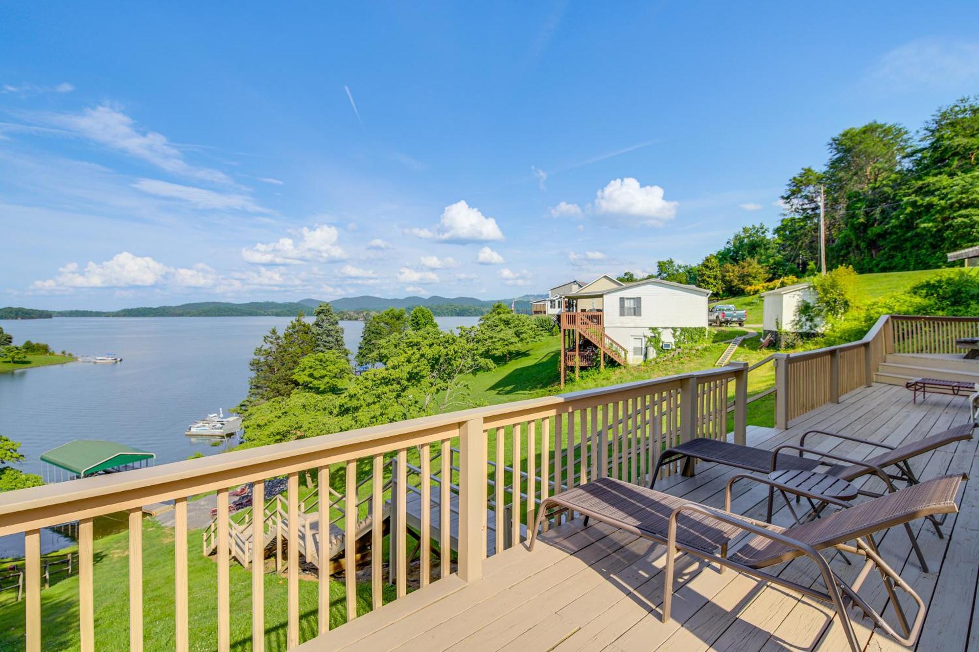 Rutledge Hilltop Home On Cherokee Lake With Decks! Exterior foto